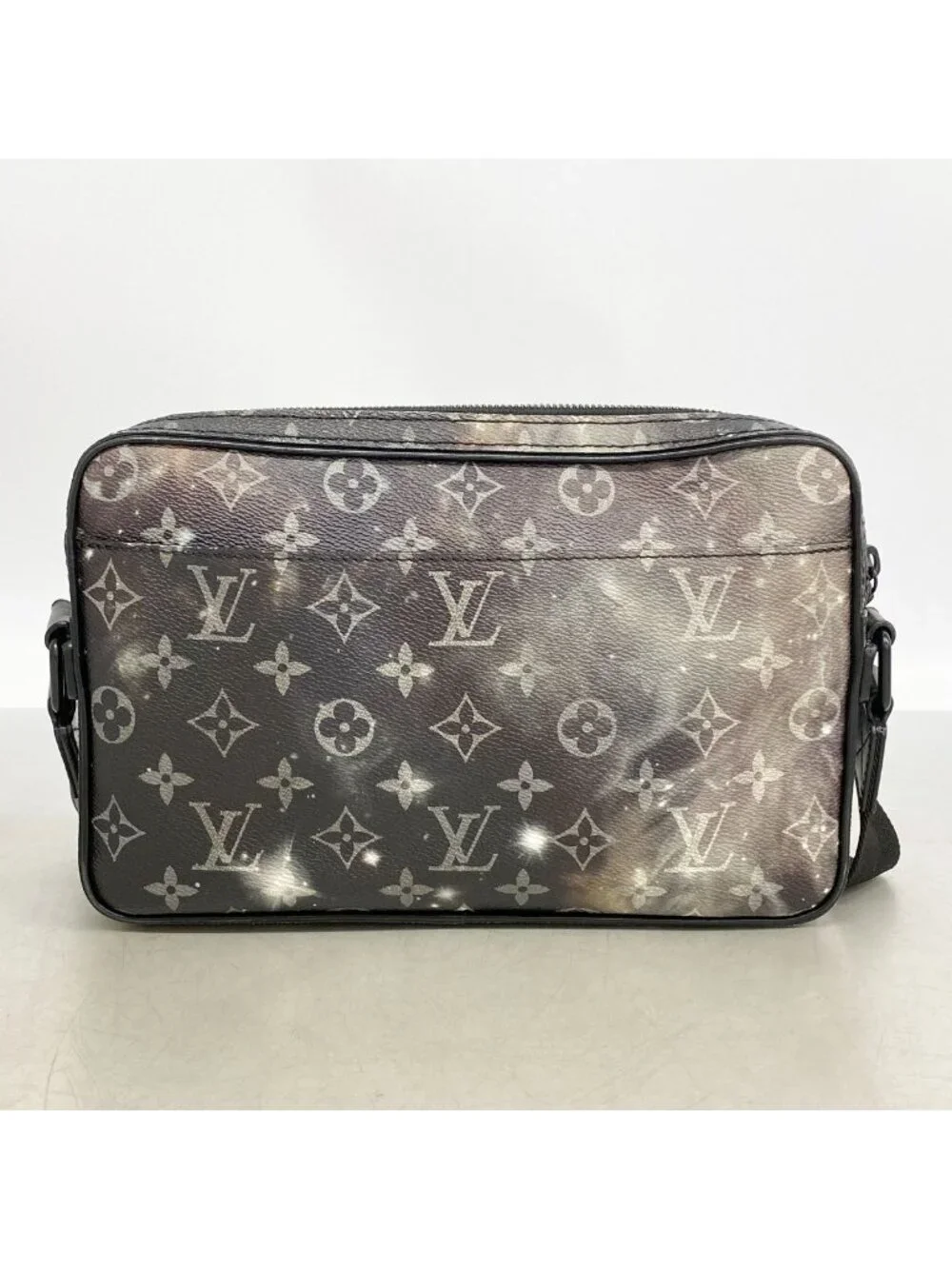 Louis Vuitton Shoulder Bag Monogram Galaxy Alpha Messenger Black
